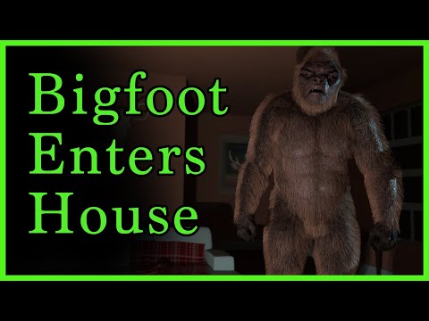 Creepy BIGFOOT ENTERS HOUSE [Dogman Narratives]
