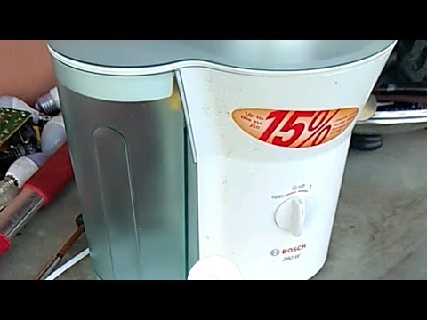 Разобрал соковыжималку BOSCH,что хорошего получилось добыть?