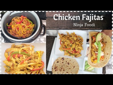 Easy Chicken Fajitas | Ninja Foodi Air Fryer Chicken...