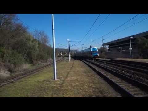 Odjezd vlaku Os 8823 (ČD 471.074) - Praha-Velká Chuchle, 17. 4. 2014