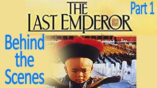 The Last Emperor - RARE Behind the scenes ENG/FRA/ITA Part 1