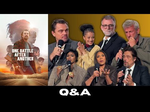 Q&A For "One Battle After Another" With The Cast & Filmmaker Paul Thomas Anderson (SPOILERS!!)