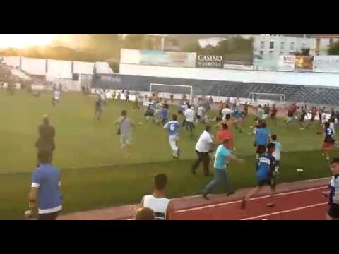 Gol ascenso Marbella Fc e invasi�n de campo