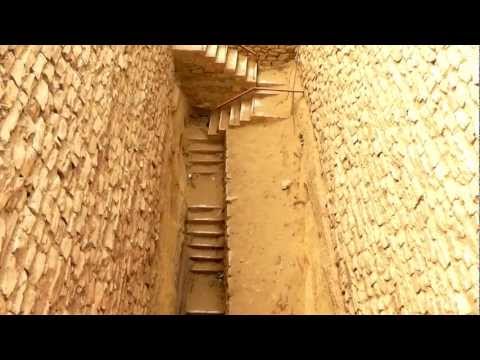 The Step Pyramid Complex in Saqqara Egyp