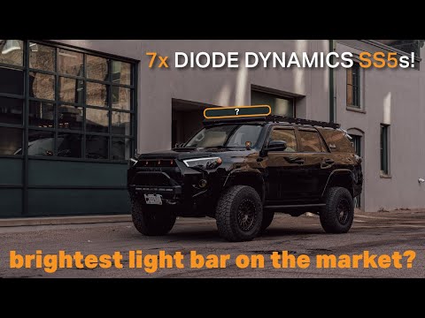 FIRST 4Runner with NEW Diode Dynamics SS5 Light Bar! | Announced at SEMA 2021!!!