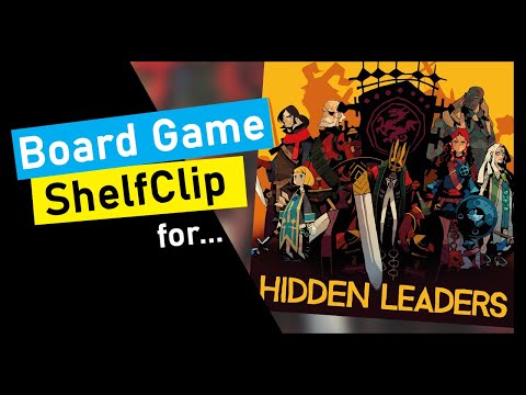 ShelfClips: Hidden Leaders + Forgotten Legends (Short Board Game Preview)