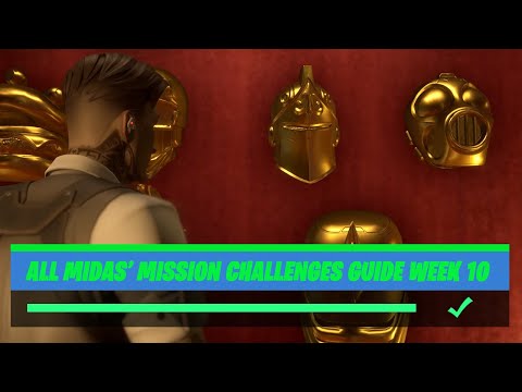 Fortnite All 'Midas' Mission' (Week 10) Challenges Guide - Chapter 2 Season 2
