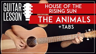 House Of The Rising Sun Guitar Lesson ðbb¸ The Animals Guitar Tutorial |Easy Chords + TAB|