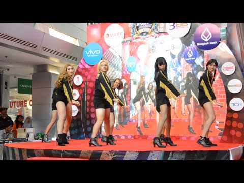 150814 Project Alice cover AOA - Intro + Elvis @ N Mark The Battle Stage 2015
