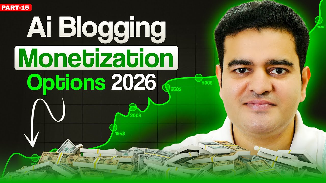 AI Blogging Monetization Options 2026 | #bloggingmonetization #aiblogging