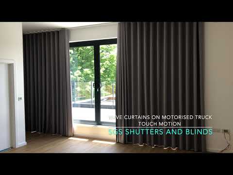 Automated Wave Curtains Track Touch-Motion