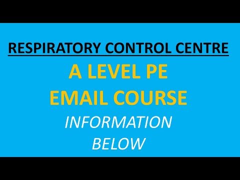 What is the Respiratory Control Centre - A Level PE