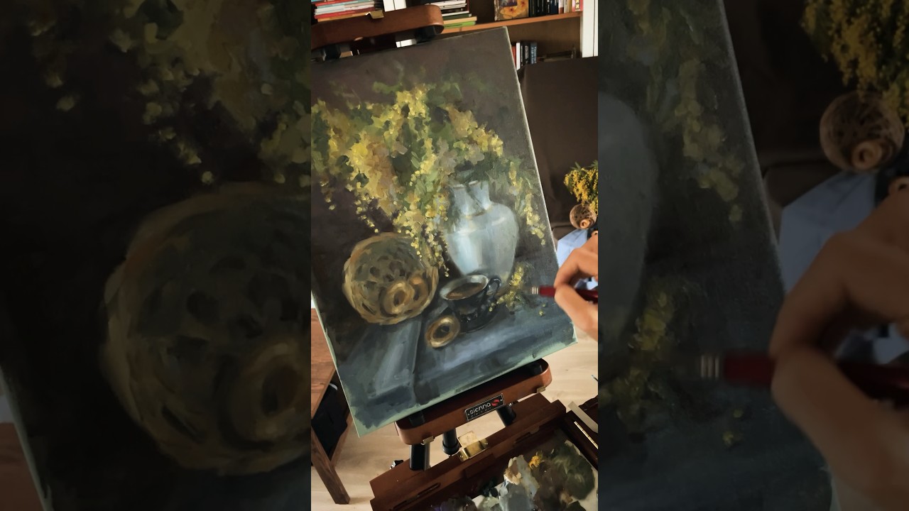 Still life. Oil on the canvas. My first try after many years. #oil #oilpaint #painting