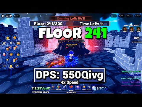 How I got MAX DPS and reached FLOOR 241 in Infernal Castle | Shadow Build Revealed | Arise Crossover