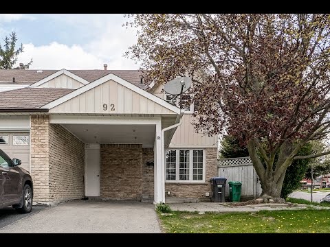 92 Fanshawe Drive, Brampton Home for Sale - Real Estate Properties for Sale