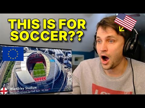 American reacts to The Worlds 10 Largest Football Stadiums