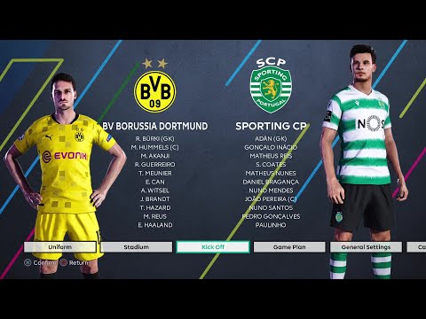 Borussia Dortmund vs Sporting CP | Signal Iduna Park | UEFA Champions League Matchday 2