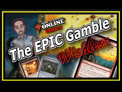 STOP Wishing! The EPIC Gamble (Wishless TEG) | Let's GET LOW on the Curve! | Legacy Mono Red Storm!