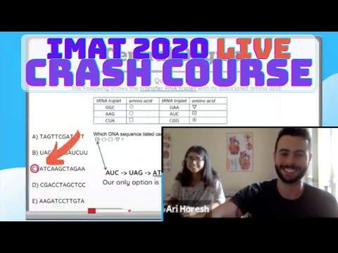 IMAT 2020 Crash Course (12-Hour Marathon) Full Recording By EnterMedSchool.com