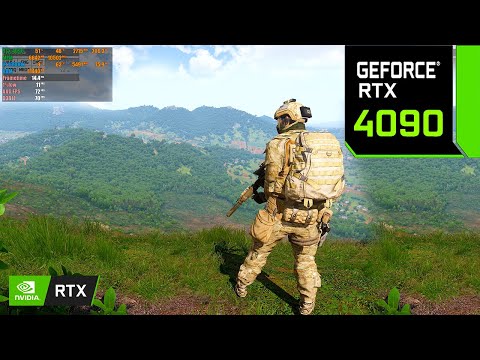 ArmA 3 : RTX 4090 24GB + i9 13900K ( 4K Maximum Settings )