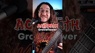 Acid Bath - Graveflower  #guitar #metal #guitarlesson