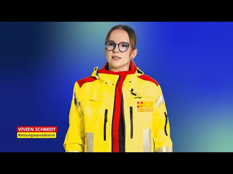 Vivien und Du im ASB. Entdecke deine Zukunft mit uns.