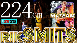 【NBA2K25】秘宝リックスミッツ獲得!!身長224cmの使用感や如何に!?【MyTEAM】