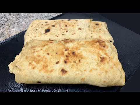 Nigerian Shawarma with Homemade Flour Tortillas