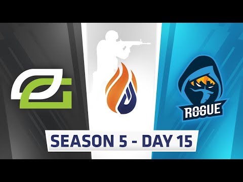 ECS Season 5 Day 15 - Optic Gaming vs Rogue - Train