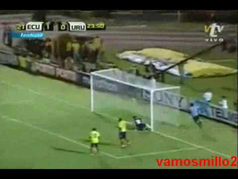 Ecuador 1 Uruguay 2 - Eliminatorias 2010