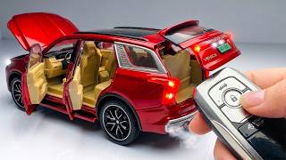 Unboxing EV E9 SUV Diecast Model Car Smoke Feature & Doors Open with Remote 😱RP
