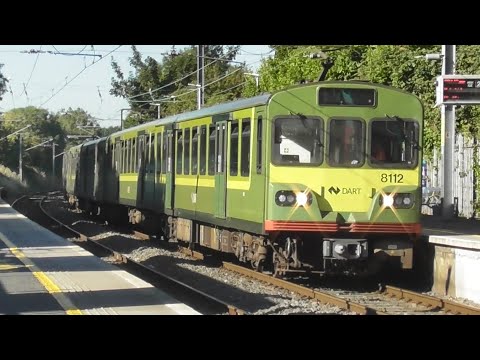 Irish Rail 8100 Class Dart Train 8112 - Kilbarrack Station, Dublin