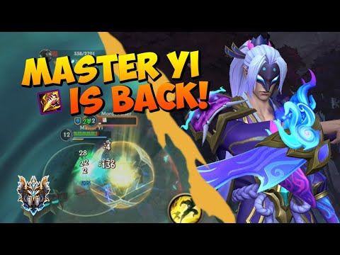 WILD RIFT MASTER YI - LEAGUE OF RAGEBLADE