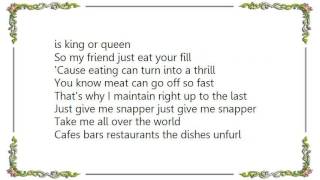 Hugh Cornwell - Snapper Lyrics