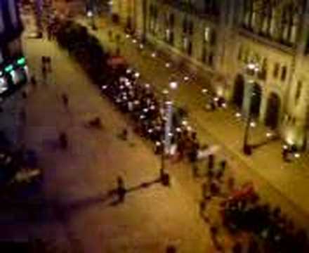 Klas skriker ut sin mening