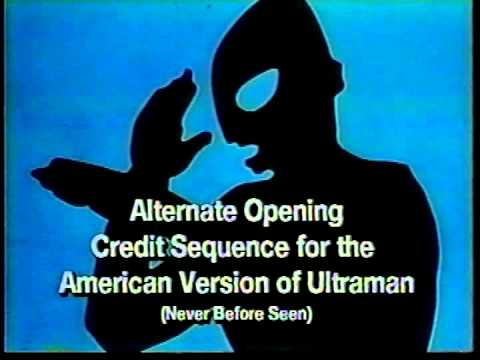 "Ultra Man" U.S. version opening