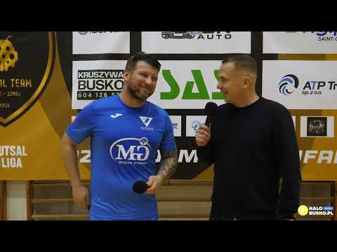 Wywiady po meczu Futsal Team Busko-Zdrój - Futsal Jędrzejów (VIDEO)