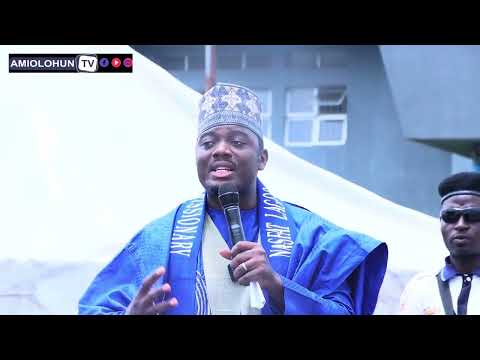Topic! IT’S GOD’S DOING (Ise OLOHUN Ni) By Sheikh Jamiu AmiOlohun At NASFAT