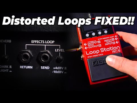 How To Setup A Loop Pedal With Electric Guitar!