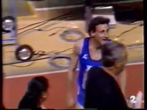 Fermín Cacho Record de España de 1000m en pista cubierta - Memorial Cagigal 1992