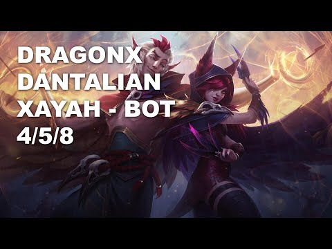 DragonX Dantalian Bot Xayah vs Kalista - KR Grandmaster Patch 10.8