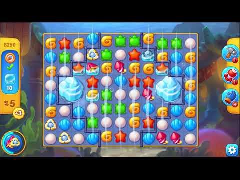 Fishdom Level 8290 walkthrough #fishdom #gaming