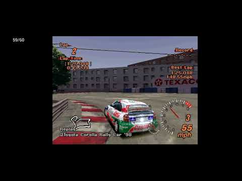Thumbnail for Gran Turismo 2 Hot Laps ( Toyota Corolla Rally Car) Seattle Circuit 1:25.048 by Troller, Toyota, rall, SEAT, Toyota GR Corolla, rally, Toyota Corolla, Car, Vehicle