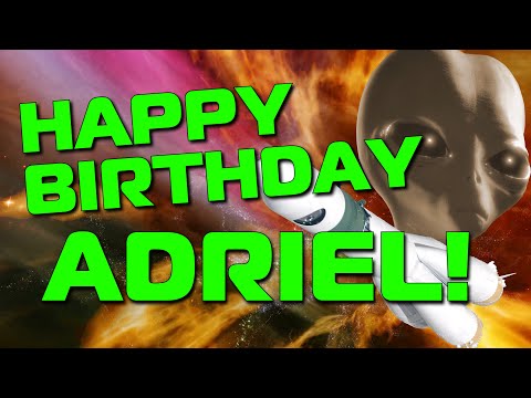Happy Birthday Adriel!  Hope Your Birthday Is Out Of This World!