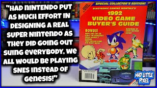 Electronic Gaming Monthly's 1992 Video Game Buyer's Guide! Man They Had Something Against Nintendo!