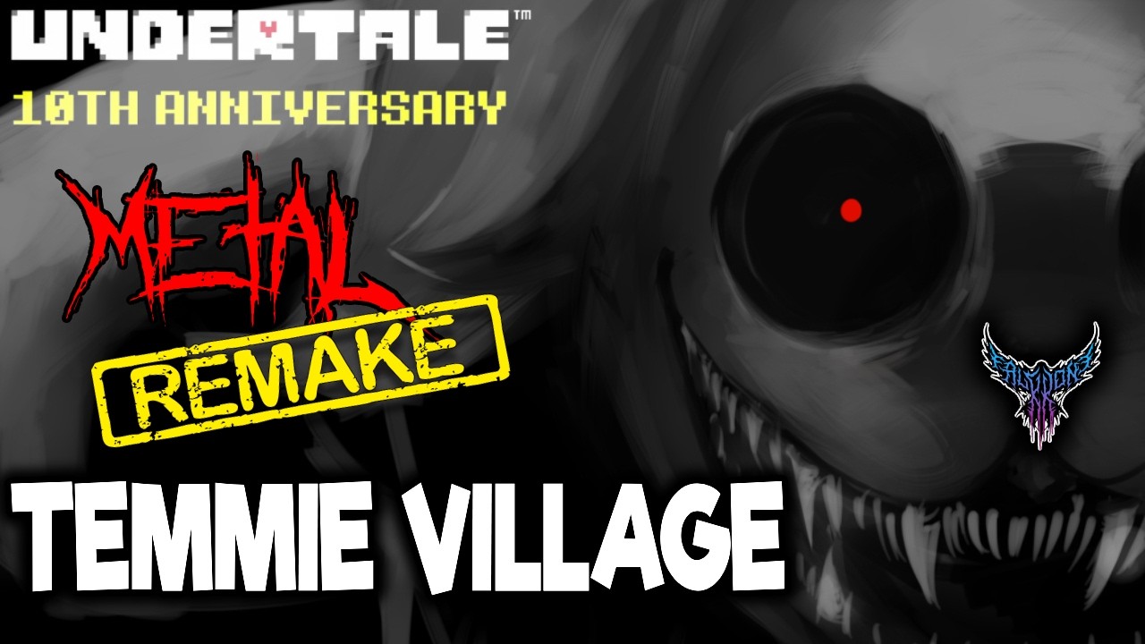 UNDERTALE Anniversary - Temmie Village【Intense Symphonic Metal Cover】