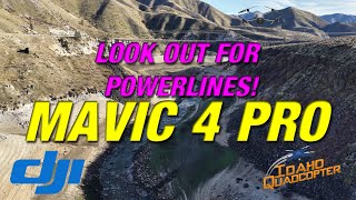 DJI Mavic 4 Pro at the tip of Lucky Peak Reservoir at Robie Creek Park