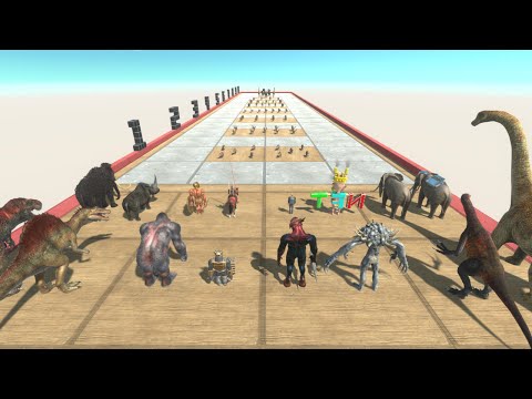 Test All Boss with Mini Boss in Modern Animal Challenge - Animal Revolt Battle Simulator