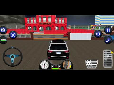 Police Job Simulator 2024 - New SUV Police Cop's Driving -Android GamePlay #gamingvideos #videogames
