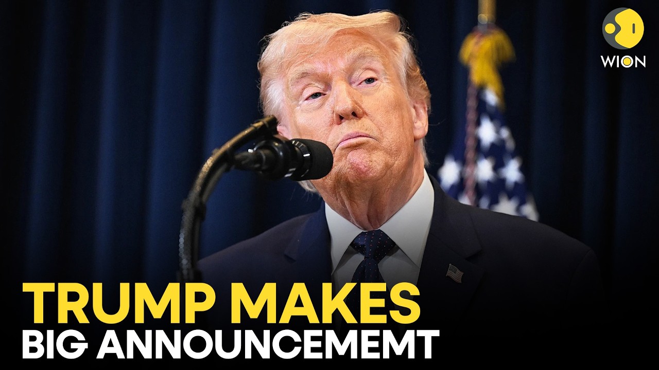LIVE: US President Donald Trump Holds News Conference; Makes BIG Announcemet on Iran War | WION Live